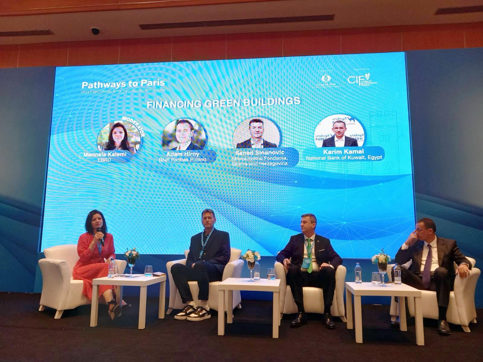 Konferencija Pathways to Paris 2024 - Panel Financing Green Buildings